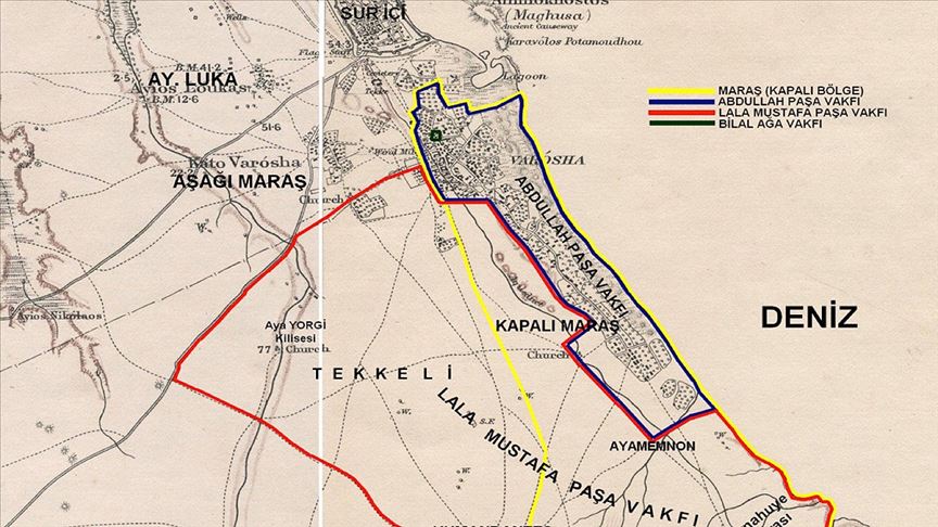 Kıbrıs’taki arazilerin % 30’u Osmanlı mirası