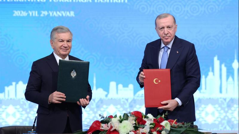 Türkiye ile Özbekistan Arasında Kapsamlı İş Birliği Anlaşmaları İmzalandı