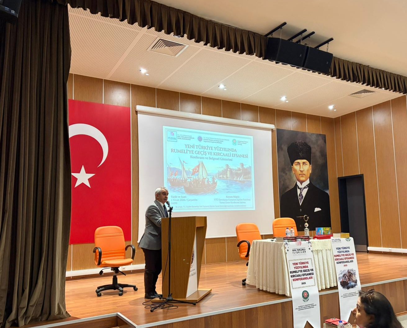 Rafet ULUTÜRK’ün Yıldız Teknik universitesinde Konuşması