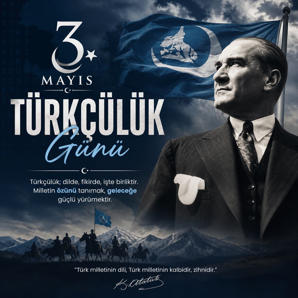 3 Mayıs Türkçülük Günü 🇹🇷