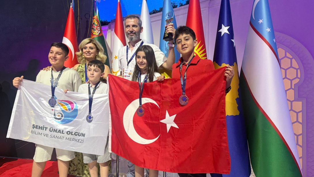 BİLSEM Öğrencileri Bakü’deki Türk Dünyası Matematik Olimpiyatı Dünya Finalinde Büyük Başarı Elde Etti