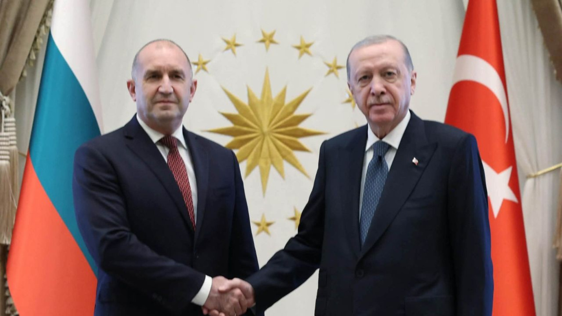 Cumhurbaşkanı Erdoğan ile Bulgaristan Cumhurbaşkanı Rumen Radev Ankara’da Görüştü