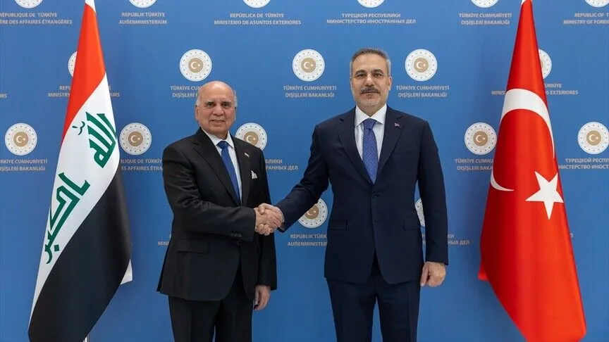 Dışişleri Bakanı Hakan Fidan, Iraklı Mevkidaşı Fuad Hüseyin ile Ankara’da Görüştü