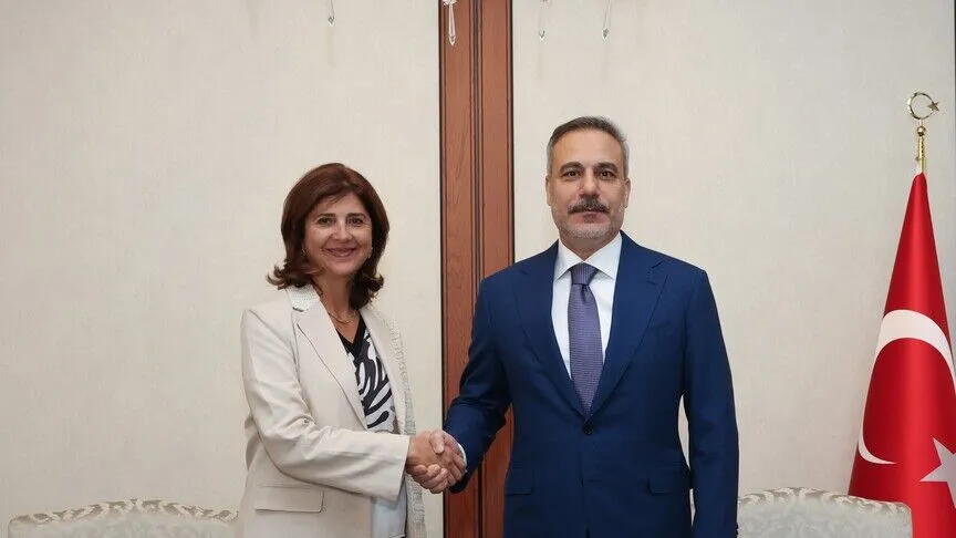 Dışişleri Bakanı Hakan Fidan, BM Genel Sekreteri’nin Ziyareti Öncesi Kıbrıs Özel Temsilcisiyle Görüştü