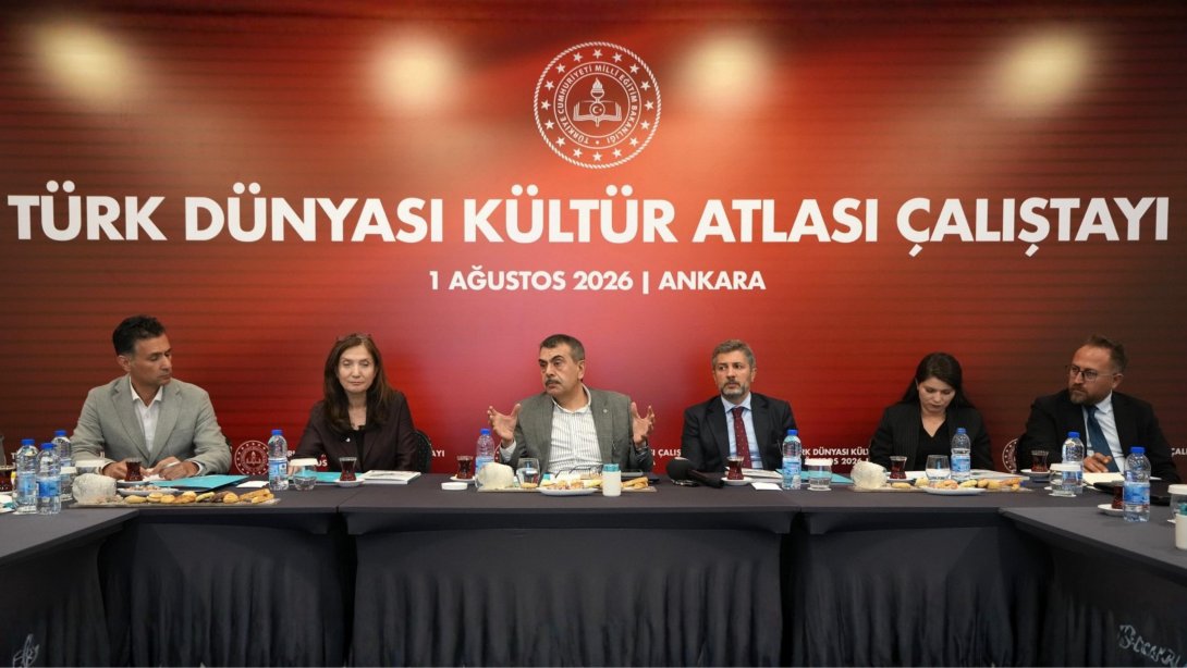 “Türk Dünyası Kültür Atlası Çalıştayı” Bakan Tekin’in Katılımıyla Başladı