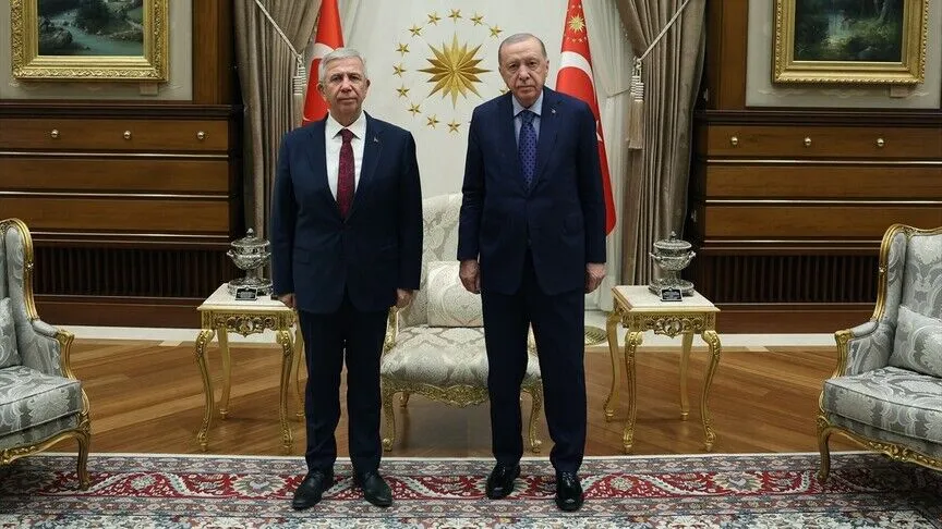 Erdoğan, Ankara Büyükşehir Belediye Başkanı Yavaş’ı kabul etti