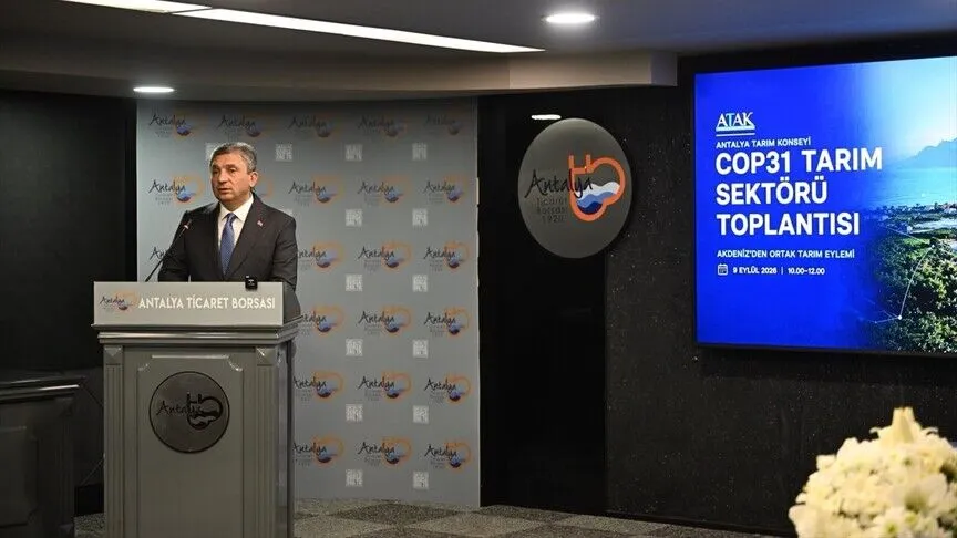 Antalya’da COP31 öncesi tarım sektörünün beklentileri değerlendirildi